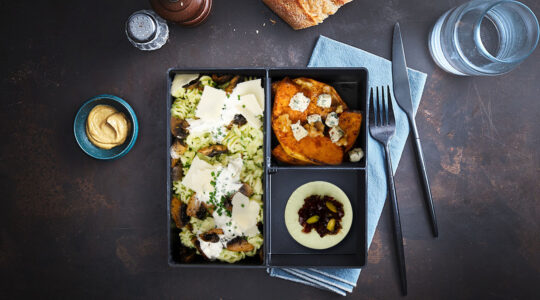 Plateau repas - Radiatori al dente By Justine Piluso - square