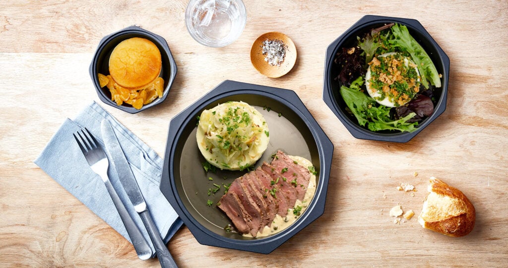 Planche De Service En Bois D'acacia, Plateforme Extensible En Grain