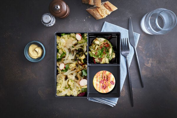Salade végane aux légumes printaniers - SQUARE
