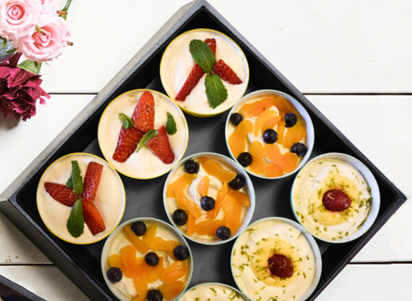 Trio de desserts onctueux