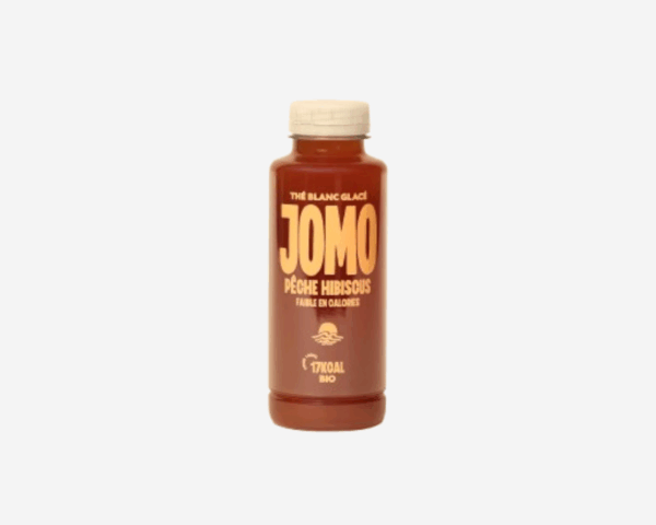 JOMO - Thé blanc glacé pêche hibiscus - 35cl