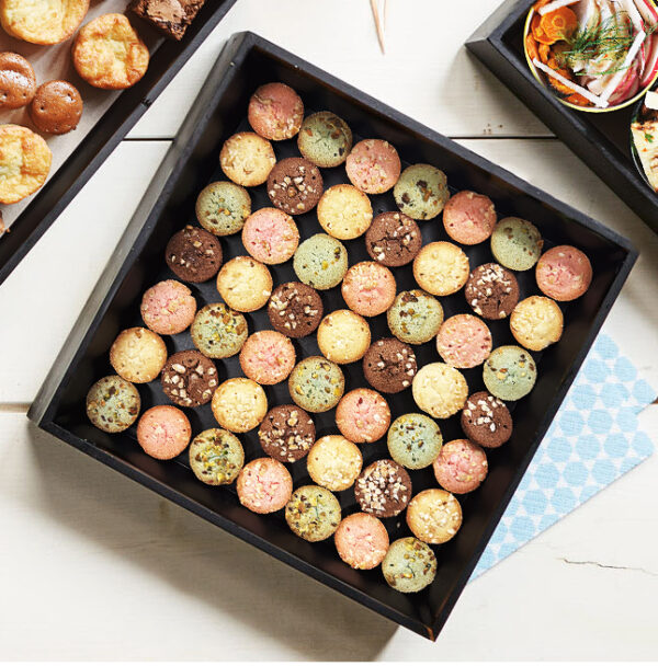 Mini financiers assortis à partir du 27 octobre