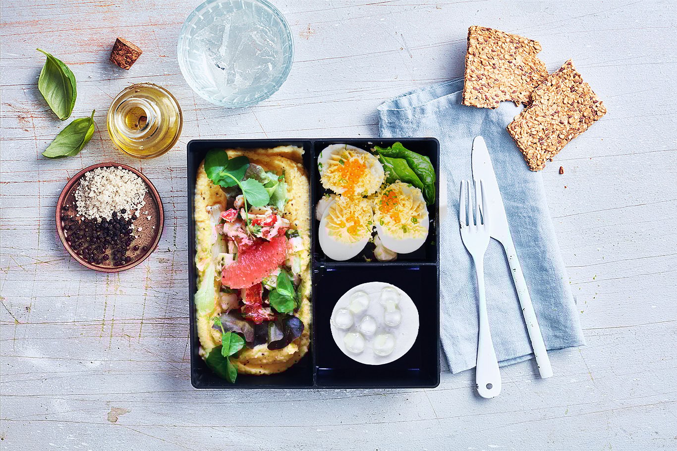 Duo homard et gambas - SQUARE