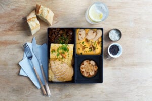 Filet de poulet à la normande, gratin dauphinois