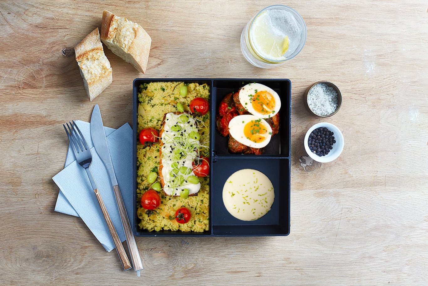 Toast de patate douce, chèvre fouetté aux herbes - SQUARE à partir du 22 juin