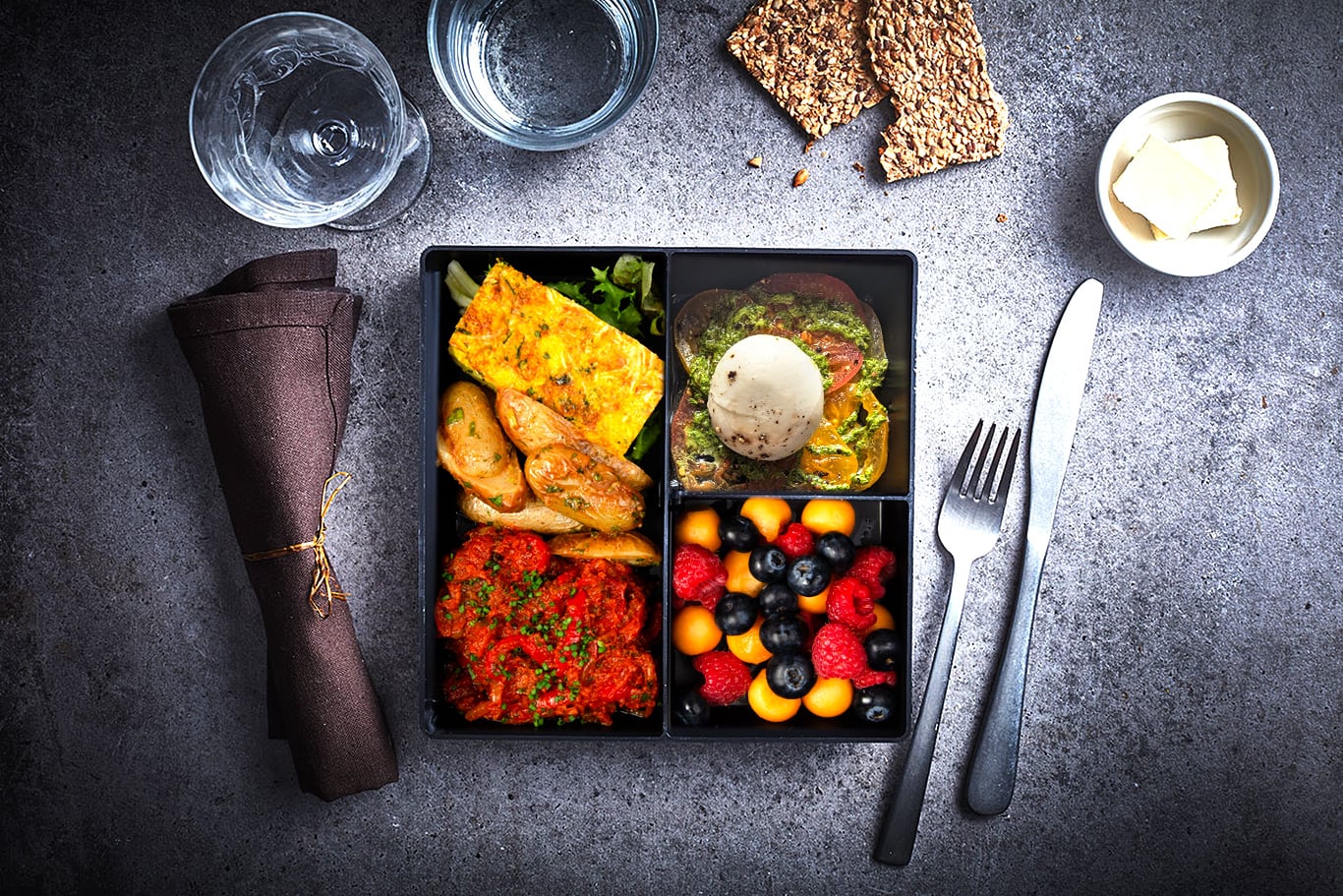 Assiette aux saveurs nord africaine - SQUARE à partir du 22 juin