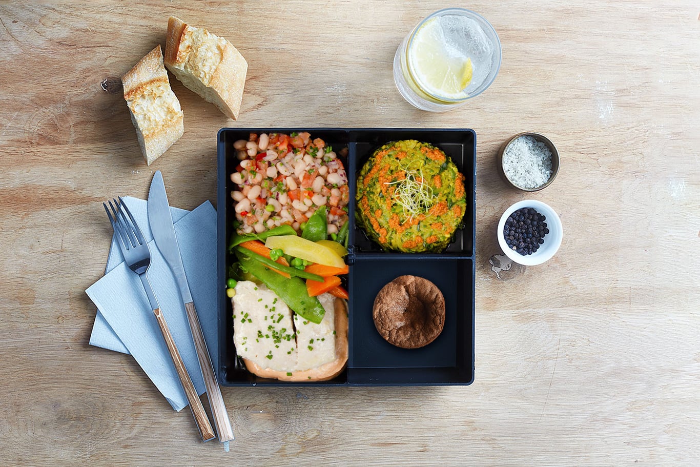 Coco blancs-pico de gallo, filet de lieu SQUARE à partir du 22 juin