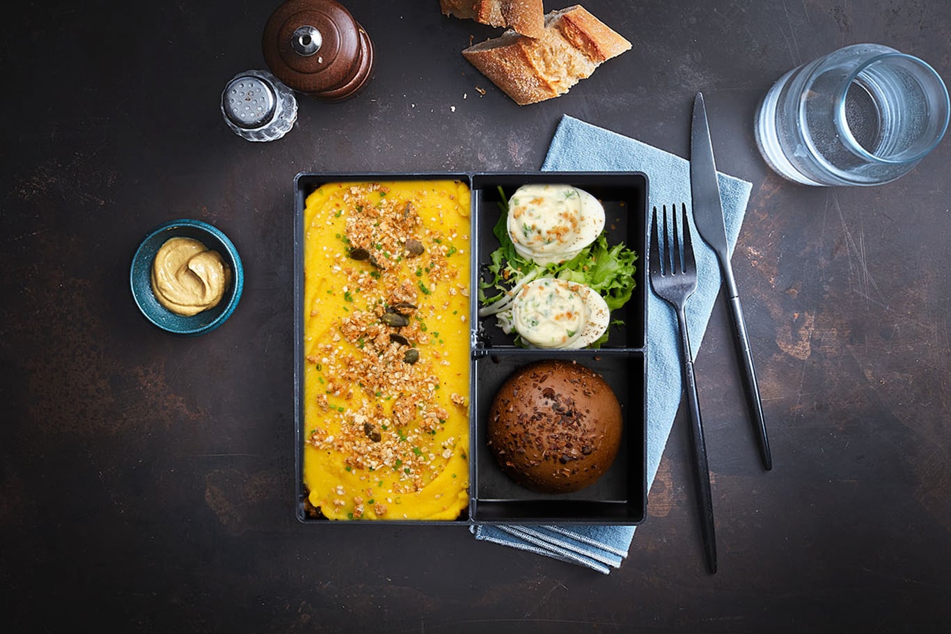 Parmentier onctueux de courge musquée - SQUARE à partir du 21 septembre