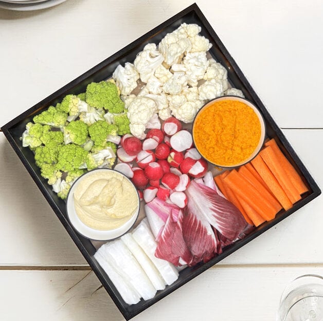 Planche de crudités